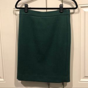 J Crew #2 Wool Pencil Skirt
